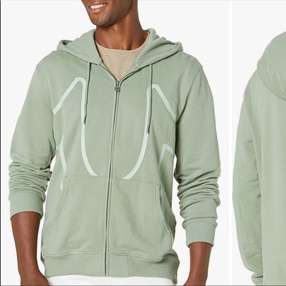 NWT True Religion zip up hoodie